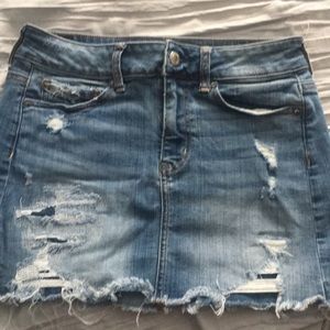 American Eagle jean skirt